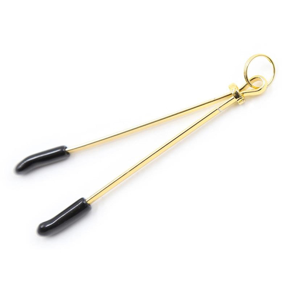Fetish Addict Metal Nipple Clamps in Gold