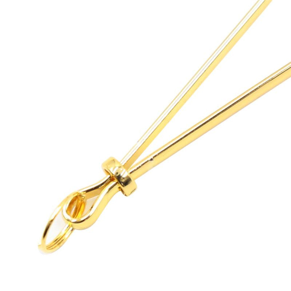 Fetish Addict Metal Nipple Clamps in Gold