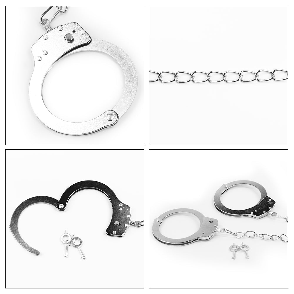 Fetish Pleasure Metal Ankle Cuffs