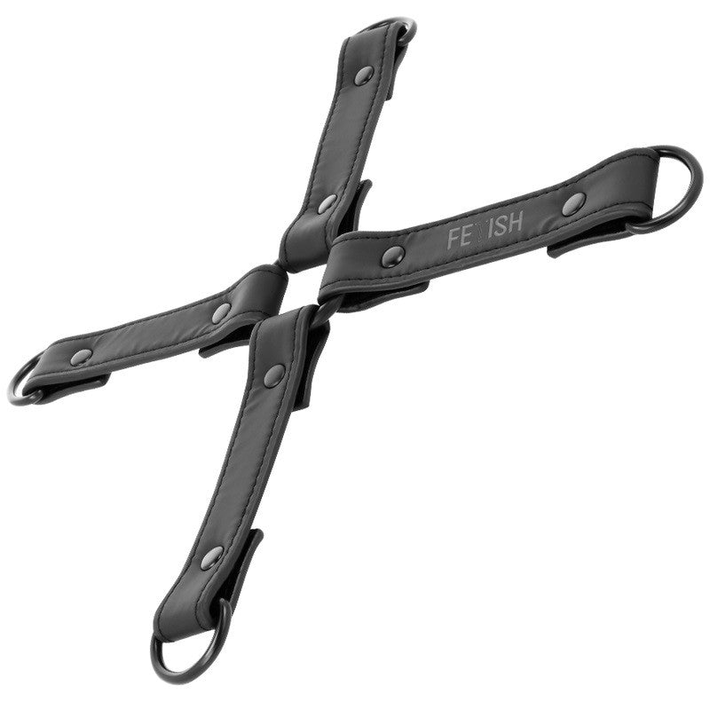 Fetish Submissive 4-Way Hogtie Cross Connector