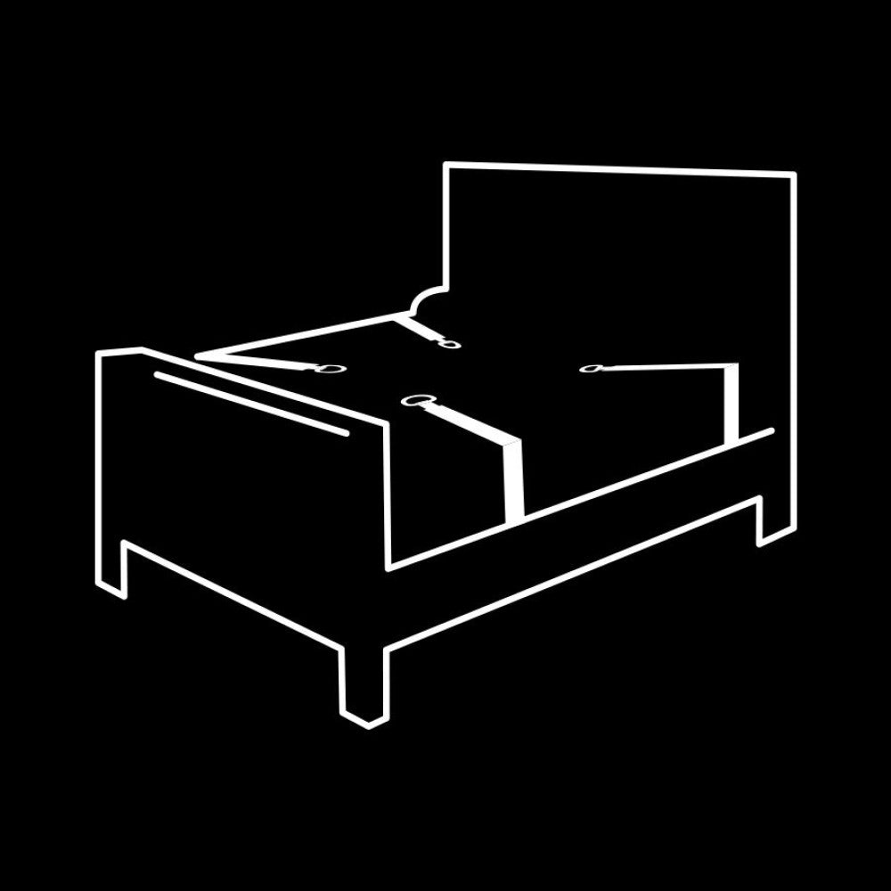 Fetish Submissive Deluxe Bed Bondage Set