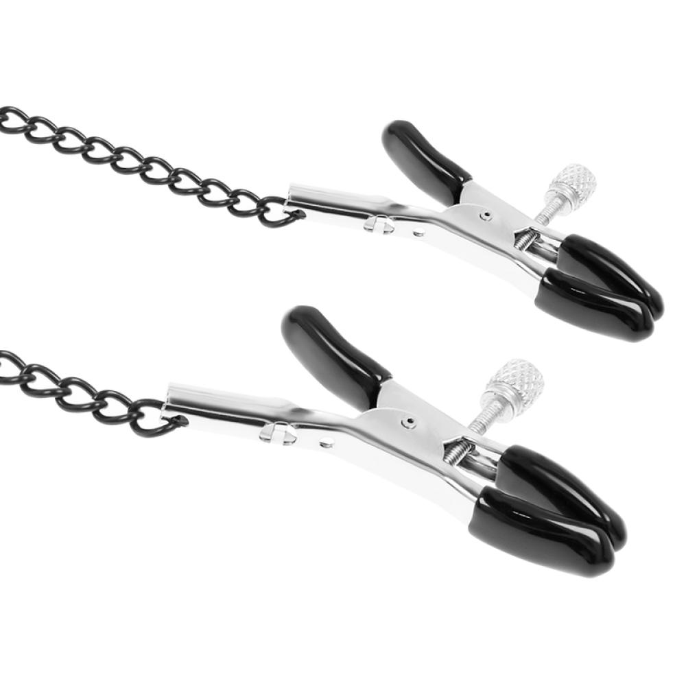 Fetish Submissive Mouth Ring with Nipple Clamps