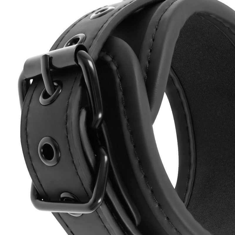 Fetish Submissive Wrist Ankle and Neck Restraint Set