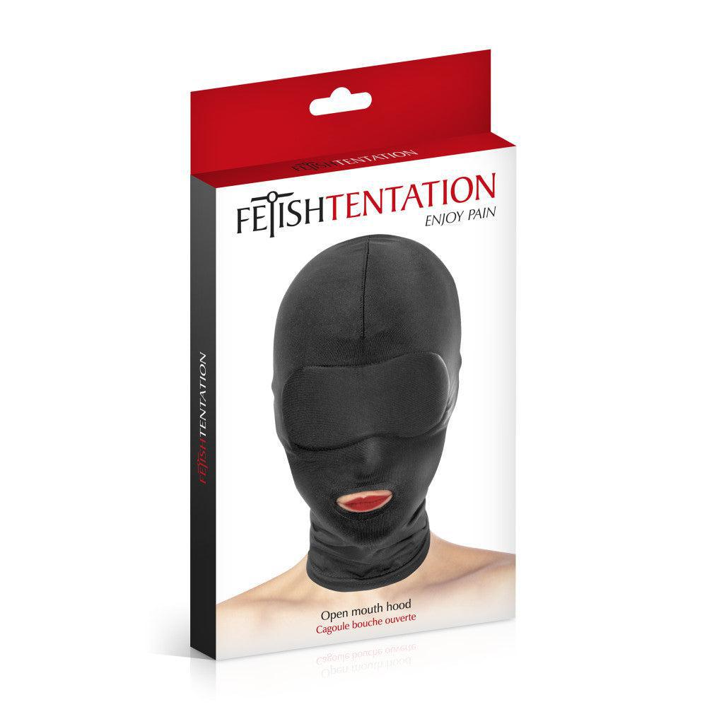 Fetish Tentation Hood with Mouth Opening