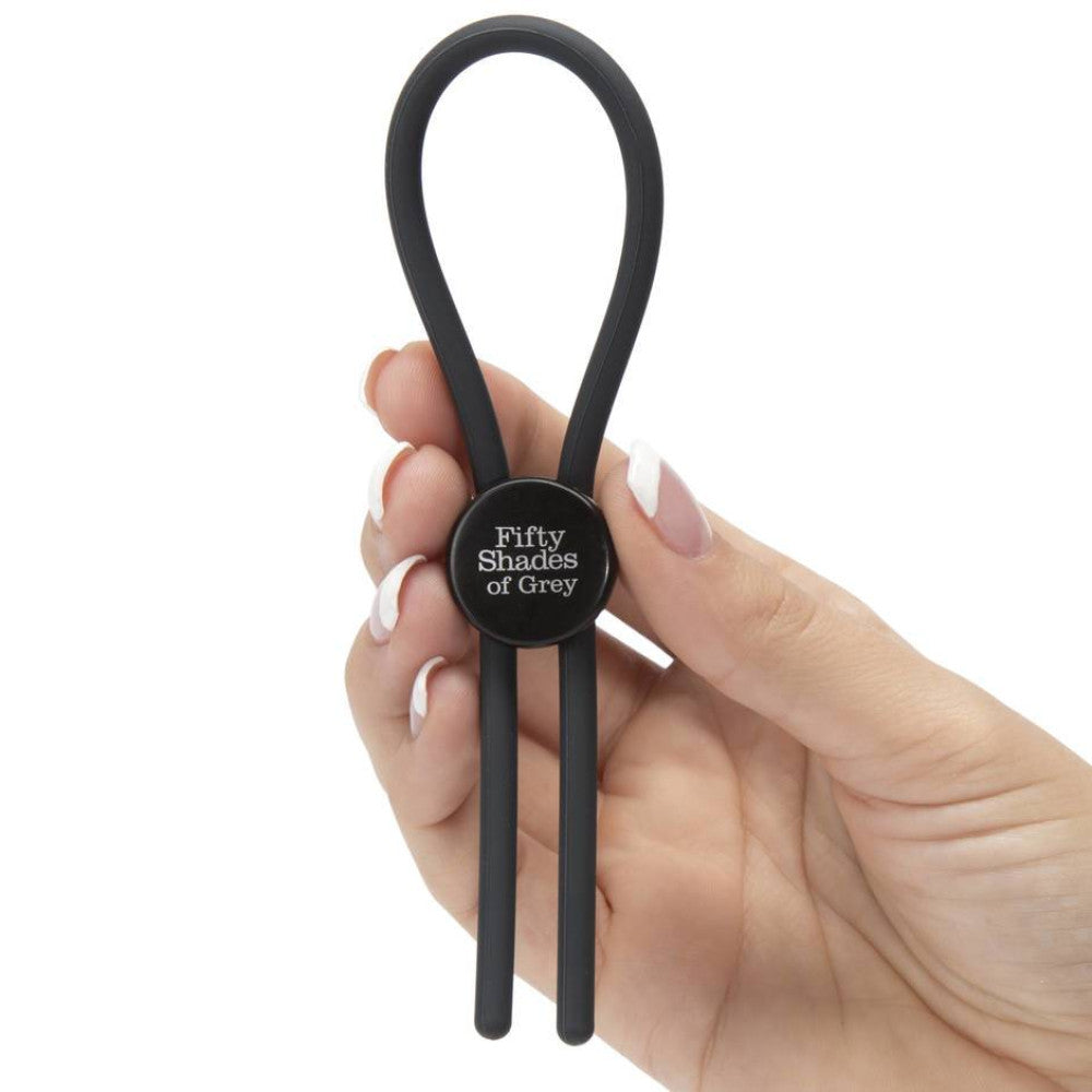 Fifty Shades Of Grey Silicone Cock Ring