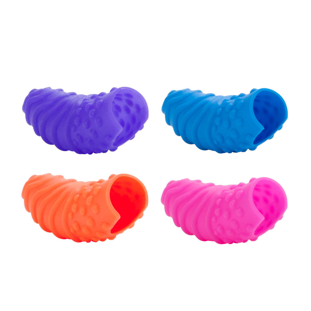 Finger Swirls Set of Silicone Sex Thimbles