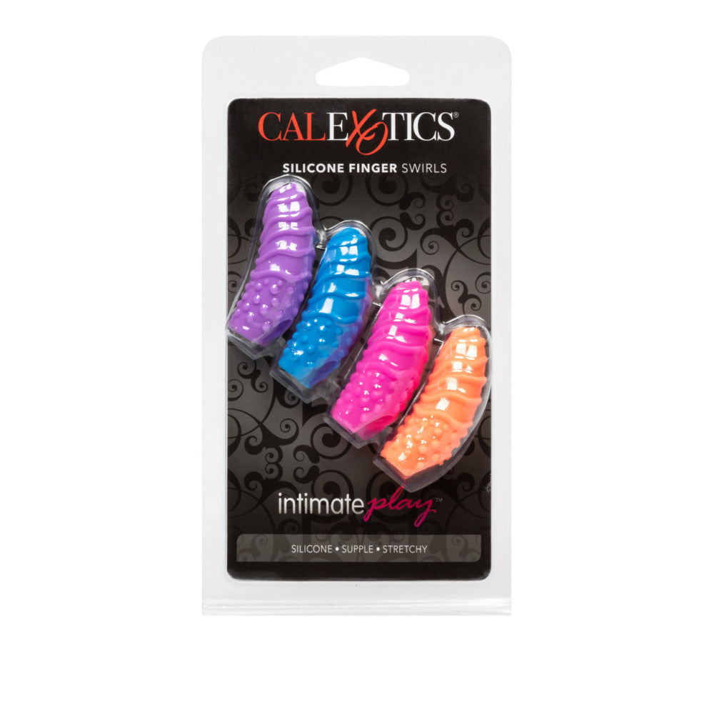 Finger Swirls Set of Silicone Sex Thimbles