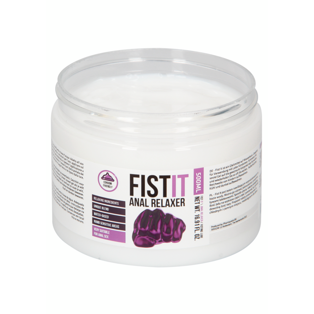 Fist It Anal Relaxer Water-Based Anal Lubricant 500 ml