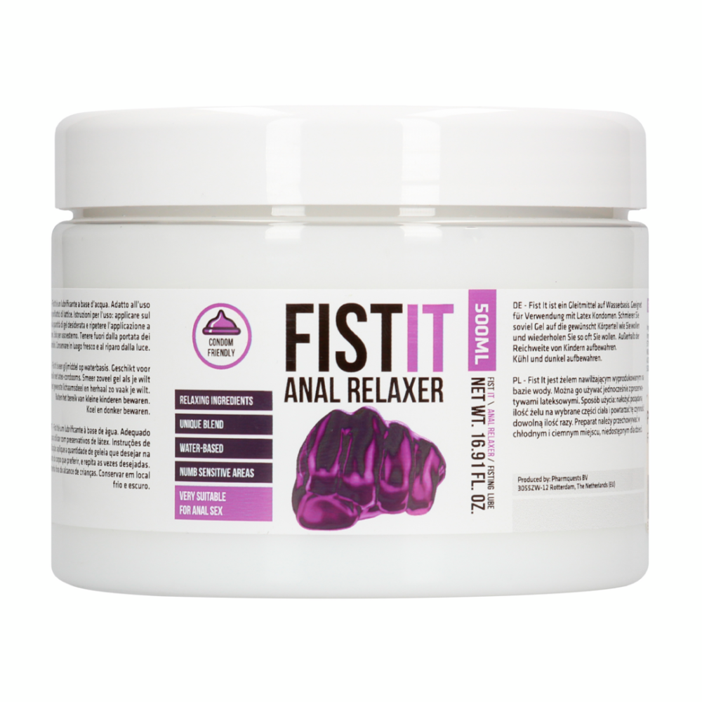 Fist It Anal Relaxer Water-Based Anal Lubricant 500 ml