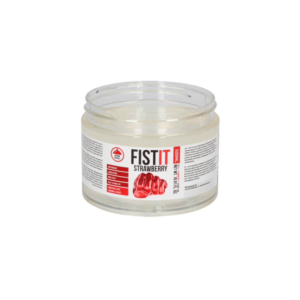 Fist It Strawberry Fisting Gel Lubricant 500ml