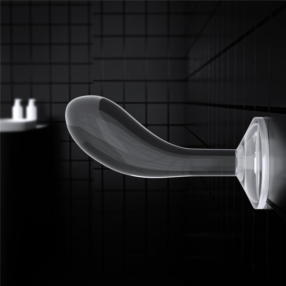 Flawless Clear Butt Plug 6"