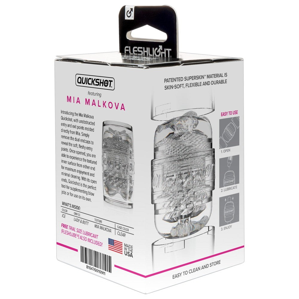 Fleshlight Quickshot Mia Malkova Dual End Masturbator