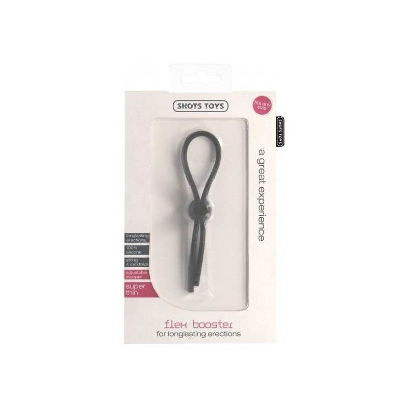 Flex Booster Adjustable Silicone Cock Ring Lasso