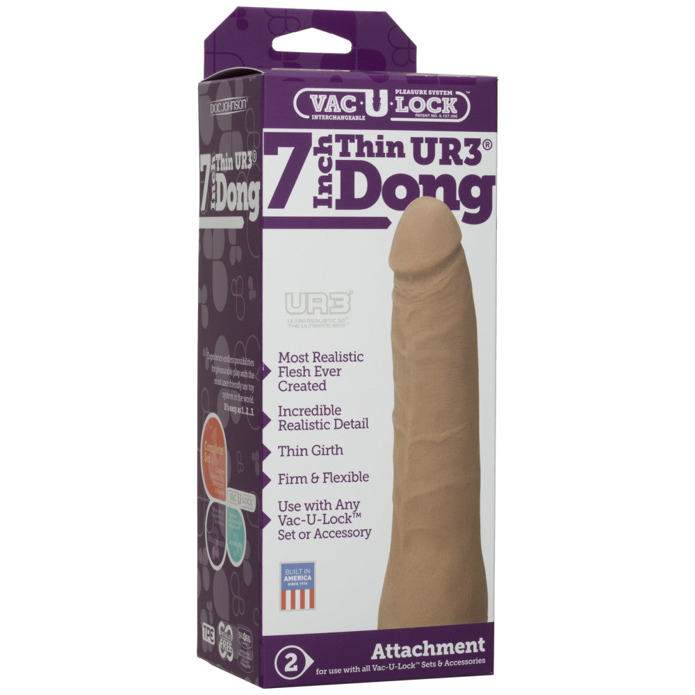 Flexible Double Layer Vac-U-Lock Dildo Doc Johnson 7