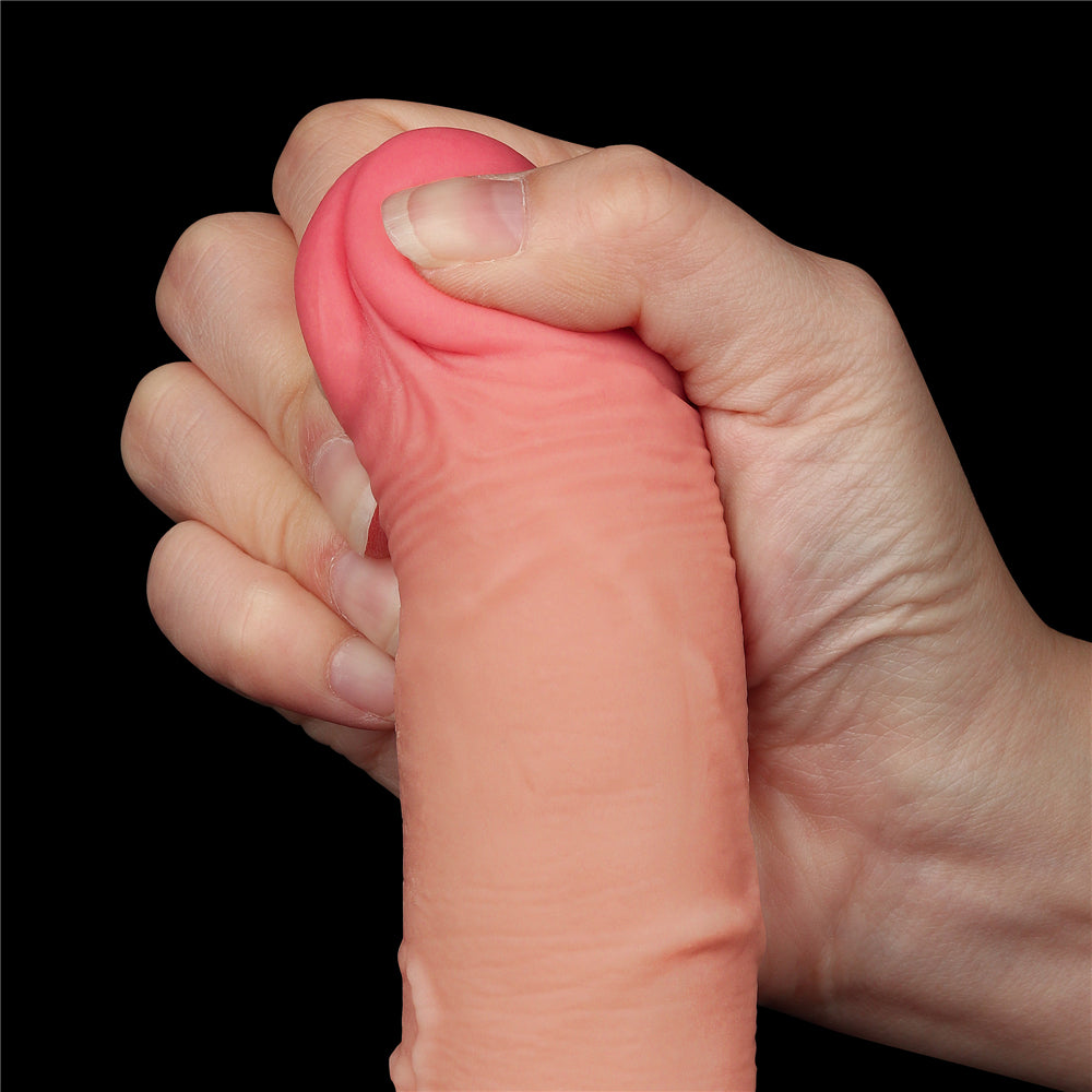 Flexible Realistic Double Layer Sliding-skin Dong 7.5"