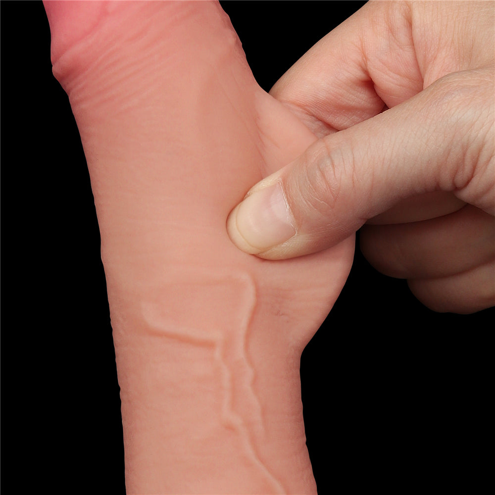 Flexible Realistic Double Layer Sliding-skin Dong 7.5"