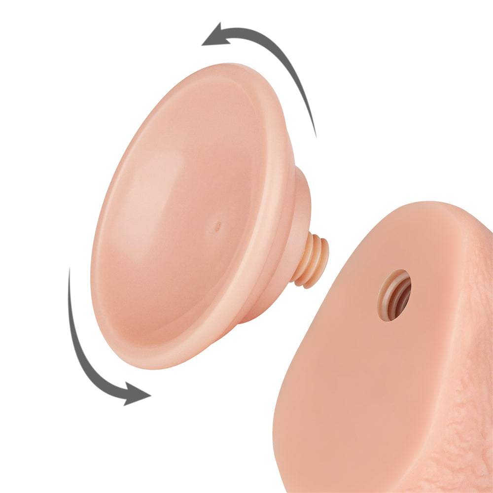Flexible Realistic Double Layer Sliding-skin Dong 7.5"