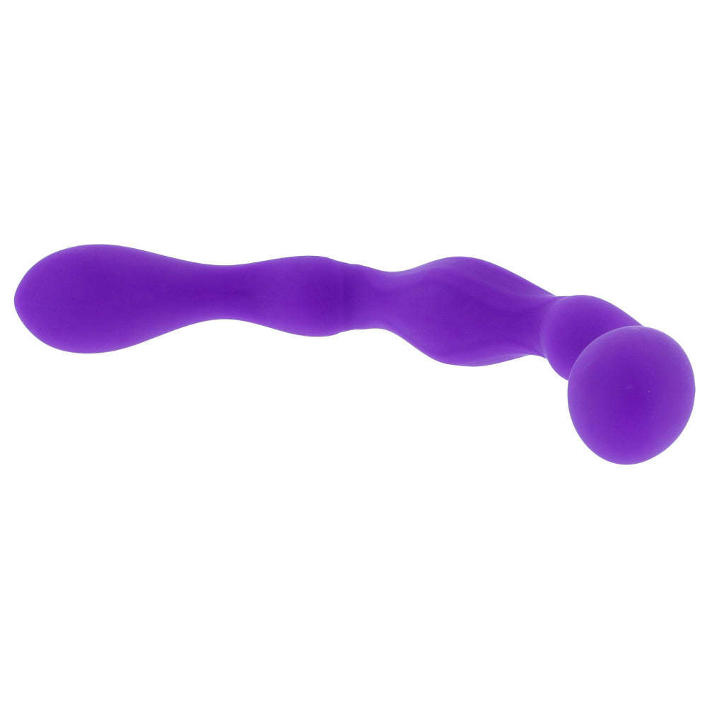 Flexible dildo silicone Luna 25cm purple.
