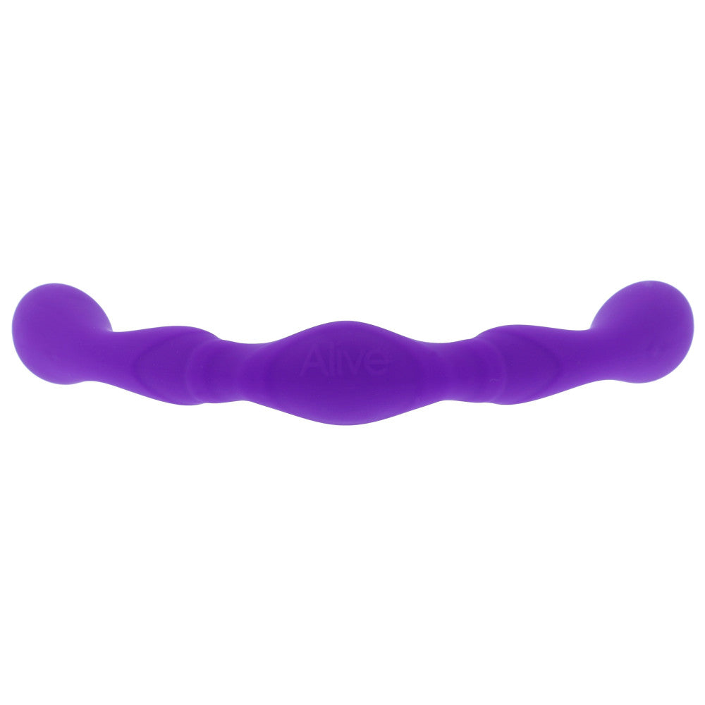 Flexible dildo silicone Luna 25cm purple.
