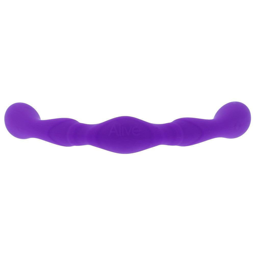 Flexible dildo silicone Luna 25cm purple.
