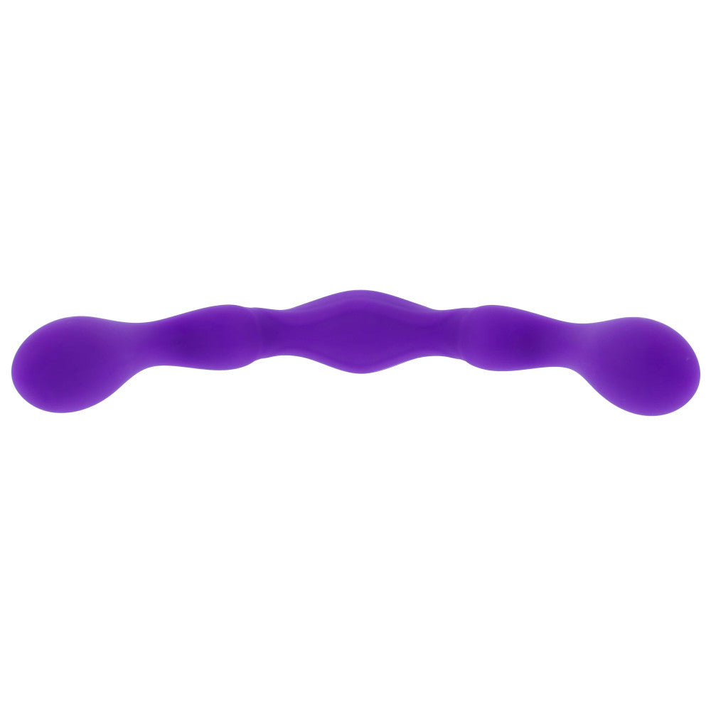 Flexible dildo silicone Luna 25cm purple.