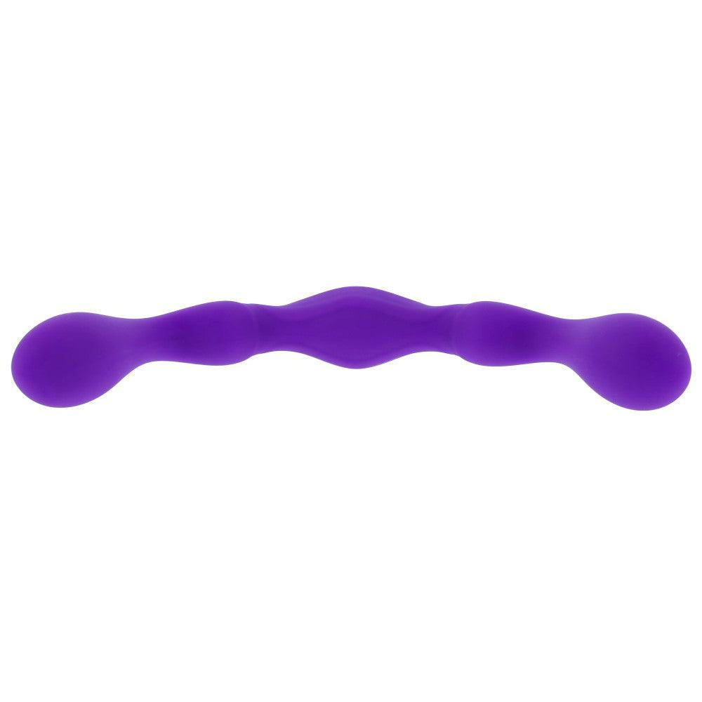 Flexible dildo silicone Luna 25cm purple.