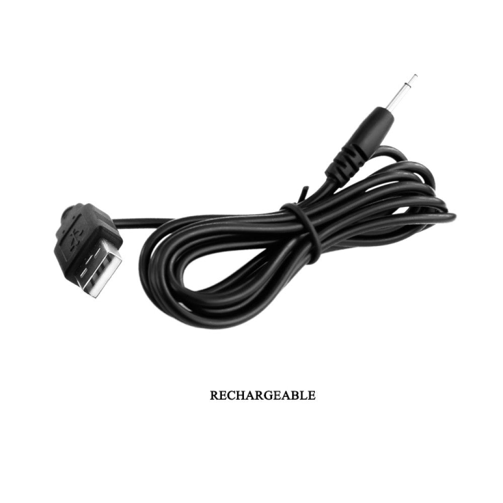 Flexible multifunctional vibrating massager made of silicone Quintion black