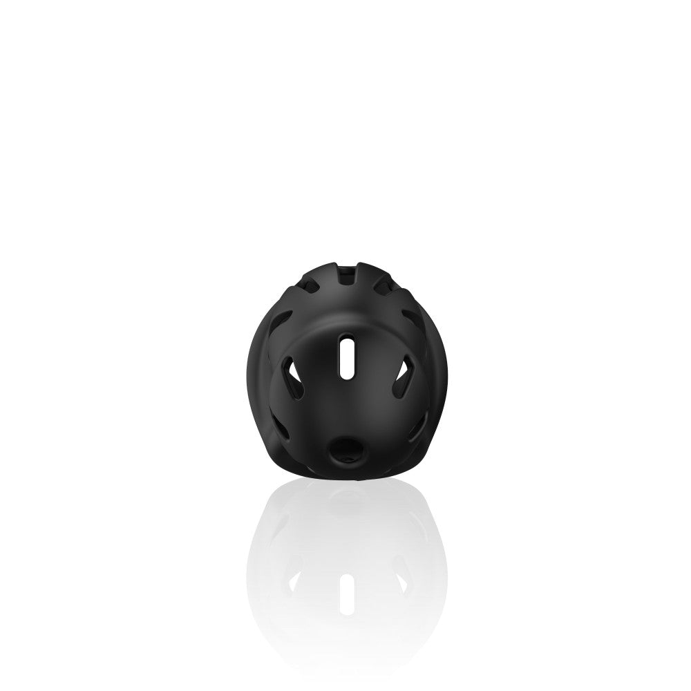 Flexible silicone penis cage ManCage 27 black