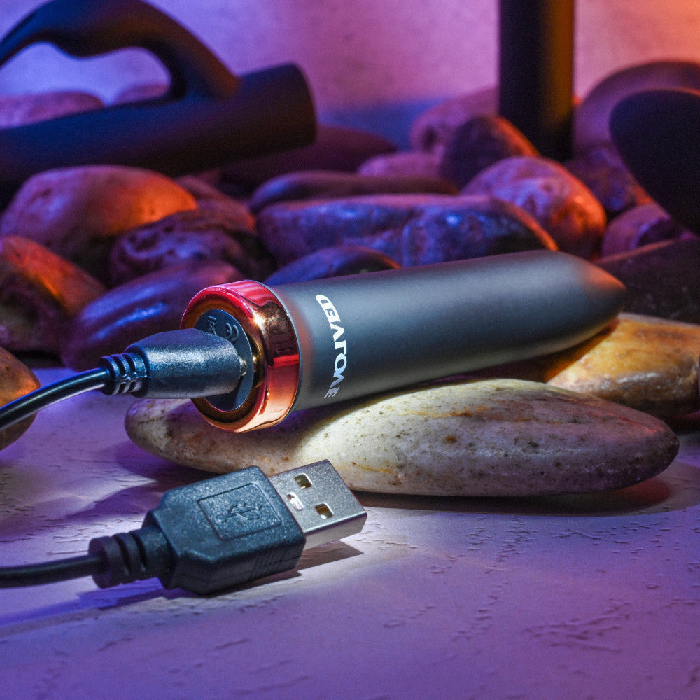 Four Play Rechargeable Bullet with Silicone Tips