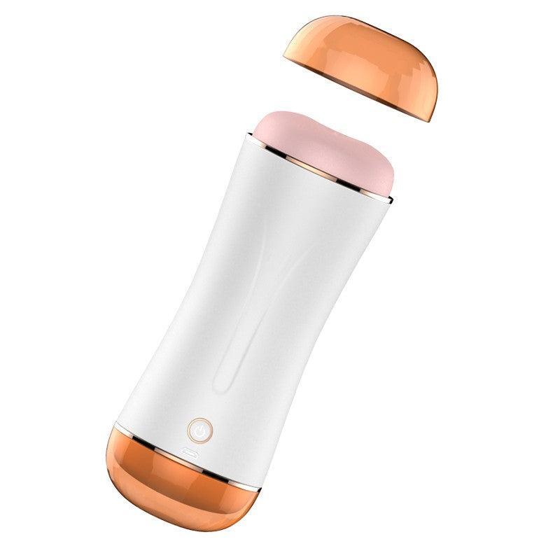Foxshow Vibrating Interactive Double Sided Masturbator