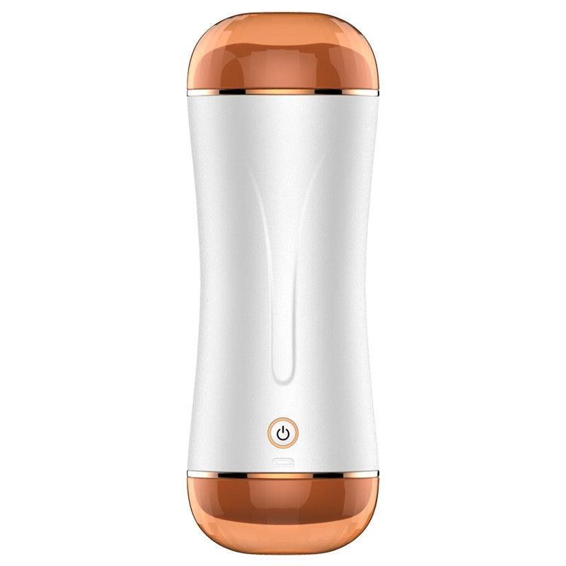 Foxshow Vibrating Interactive Double Sided Masturbator
