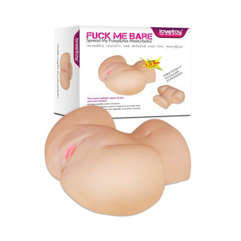 Fuck Me Bare Double Hole Cyber Skin Masturbator