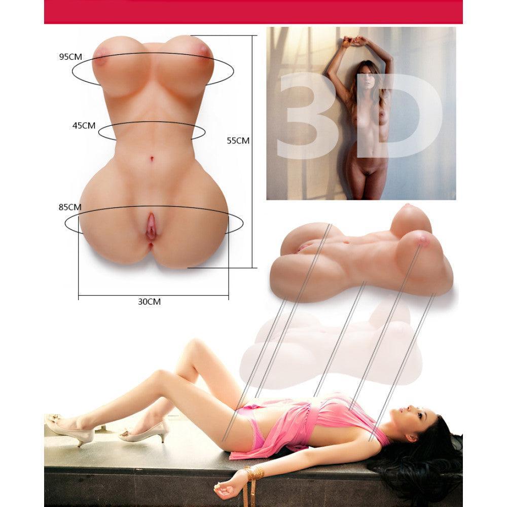 Fuck Me Bare Realistic Mega Masturbator Body