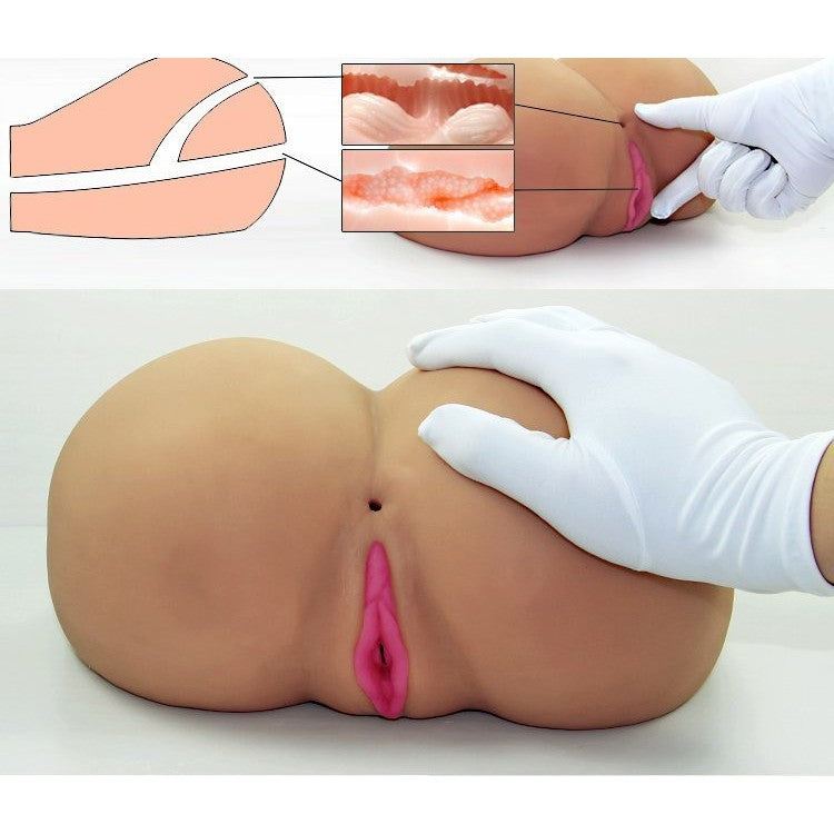 Fuck Me Bare Realistic Vagina & Ass Masturbator