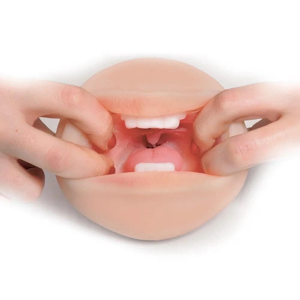 Fuck Me Silly realistic cyber skin masturbator mouth