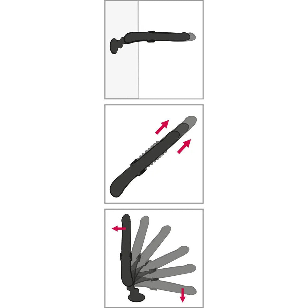 Fucking Machine Thrusting Vibrating Dildo with Remote
