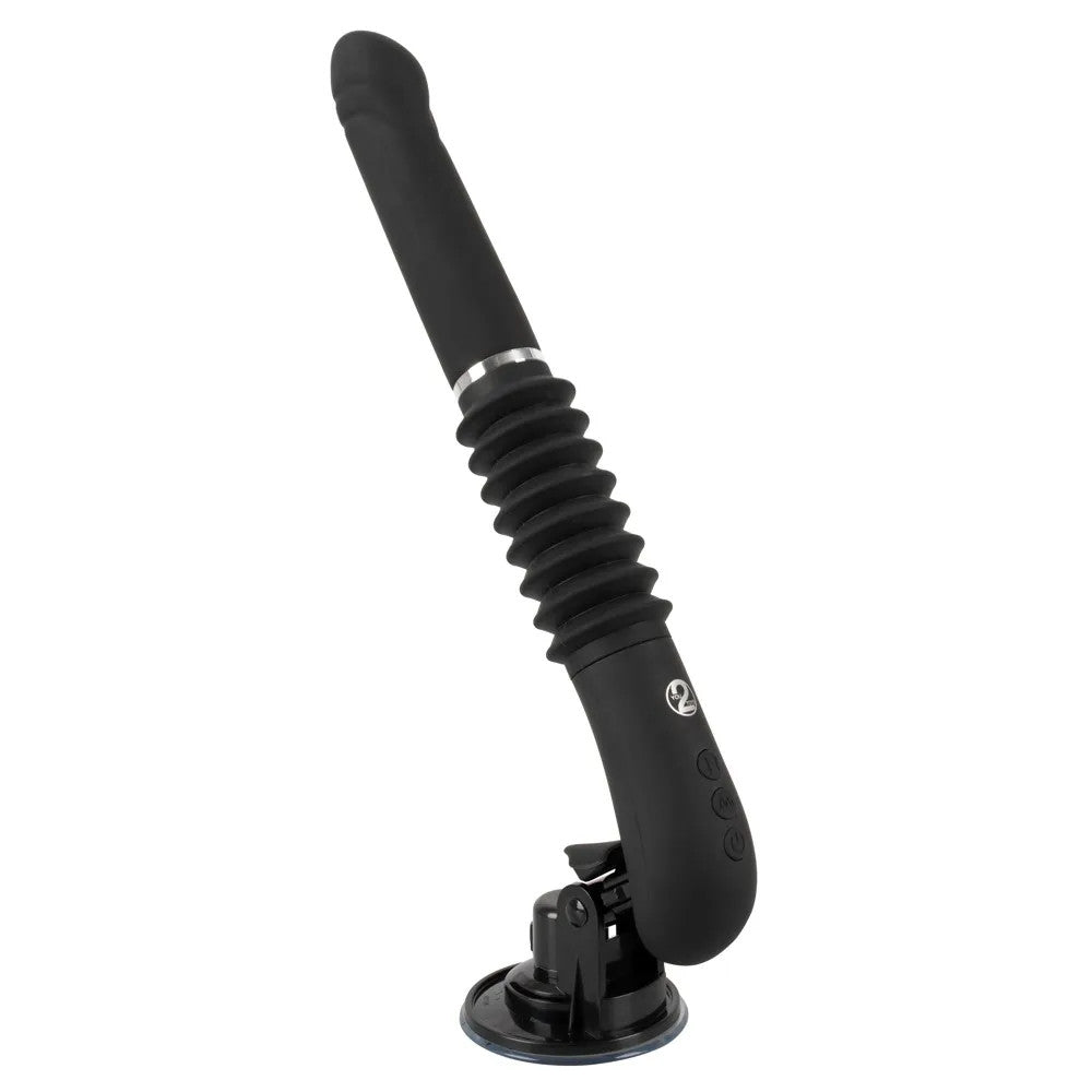 Fucking Machine Thrusting Vibrating Dildo with Remote