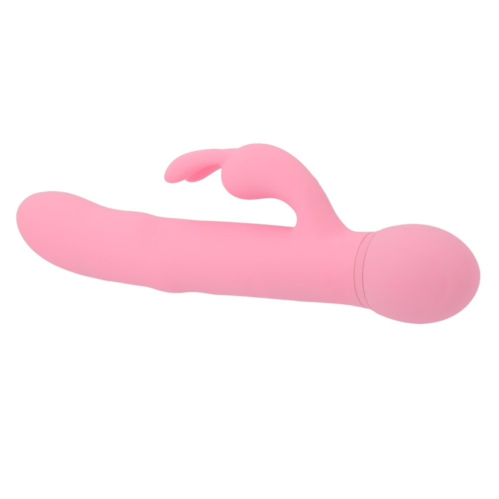 Funny Madness Rechargeable Silicone Rabbit Vibrator with Rotating Beads