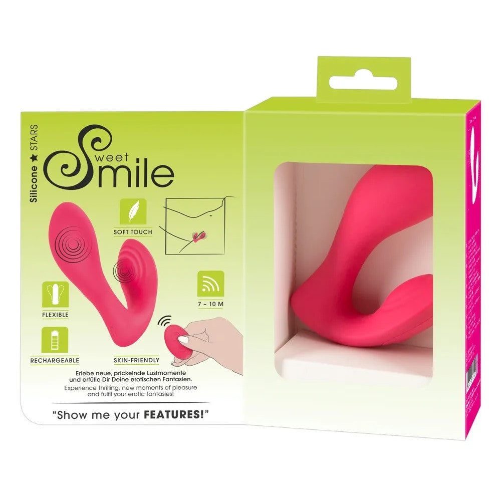 G-spot Panty Vibrator with Clitoris Stimulator & Remote