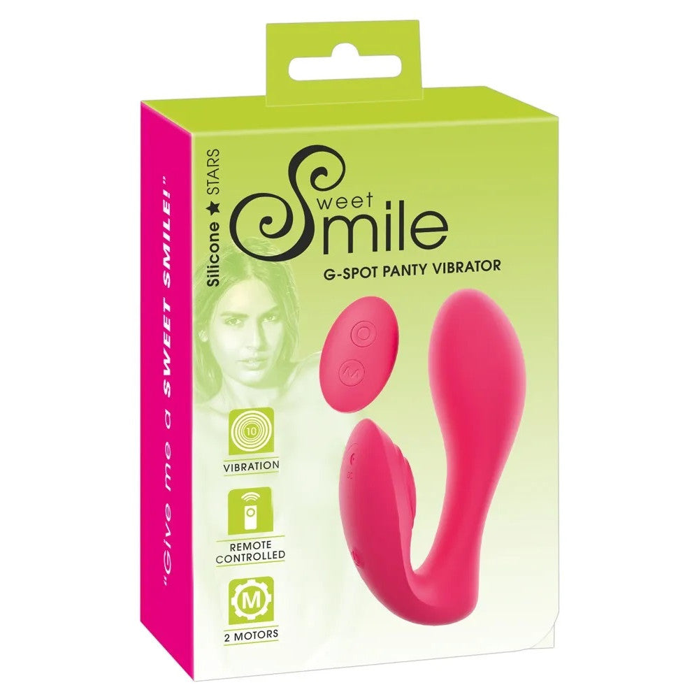 G-spot Panty Vibrator with Clitoris Stimulator & Remote