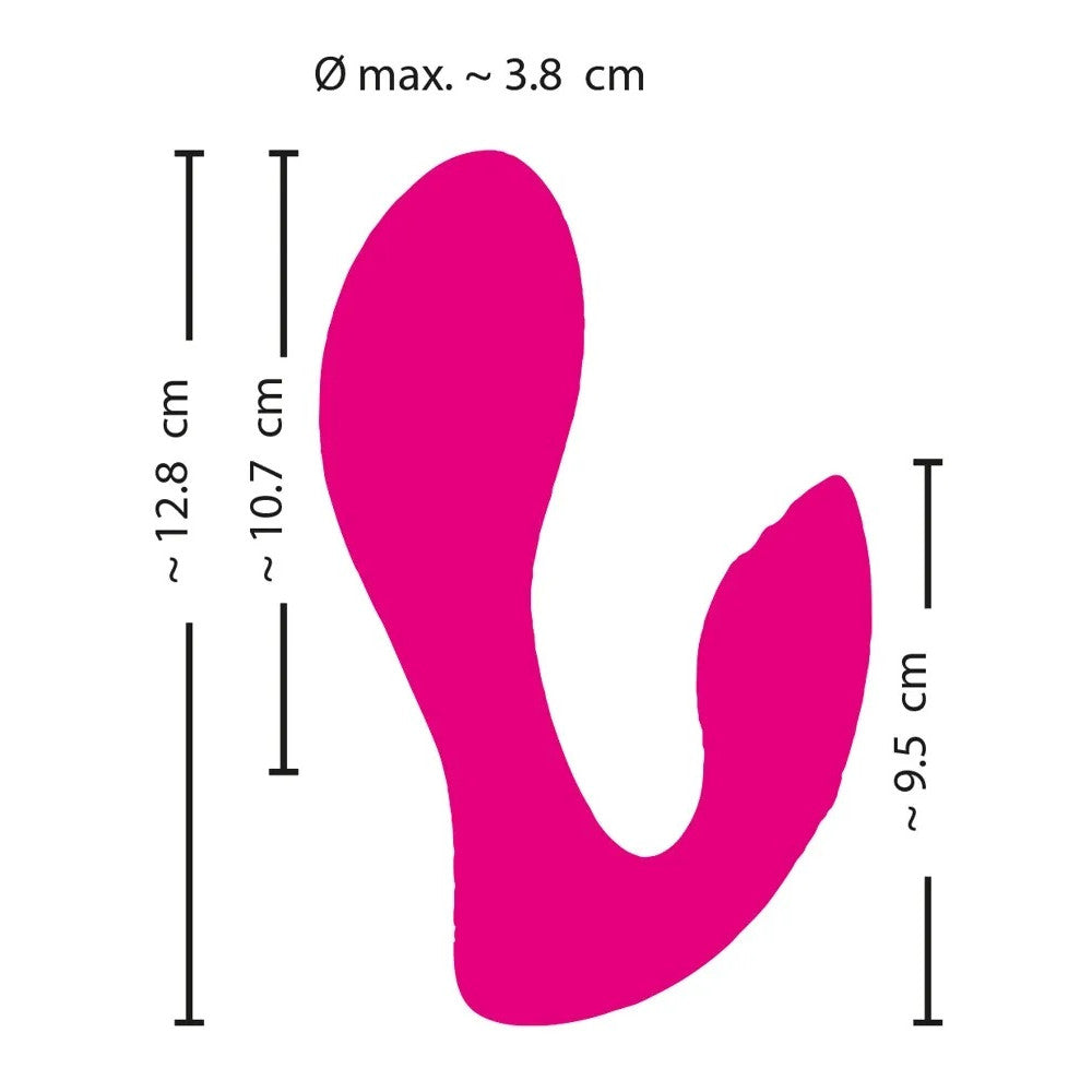 G-spot Panty Vibrator with Clitoris Stimulator & Remote