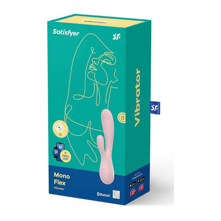 Satisfyer Mono Flex Rechargeable G-Spot Rabbit Vibrator with App