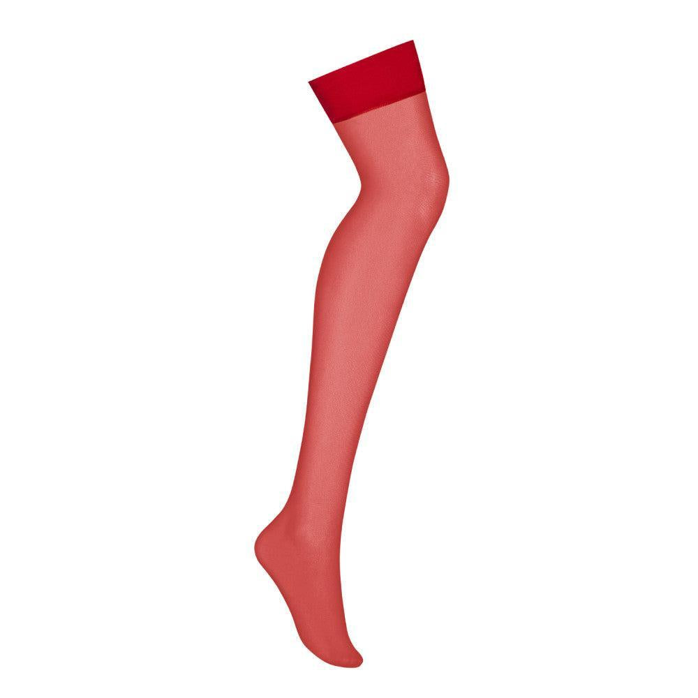 Obsessive Garter Stockings Red