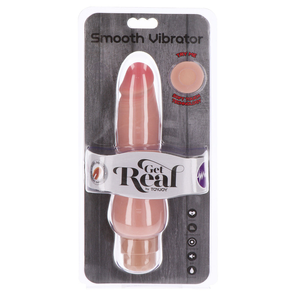 Get Real Smooth Cyber Skin Realistic Dual Layer Vibrator