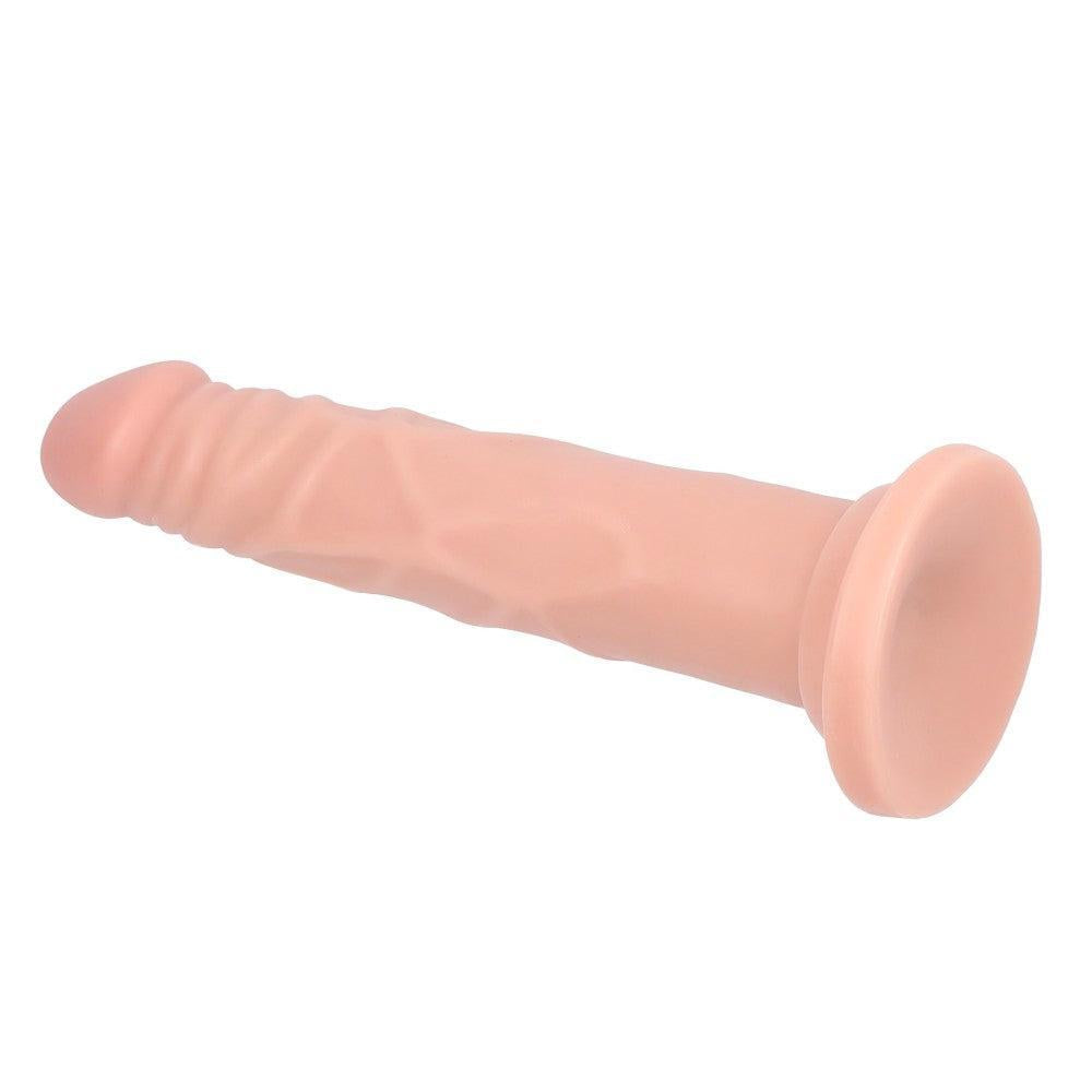 Get Real Flexible Realistic Vacuum Base Dildo