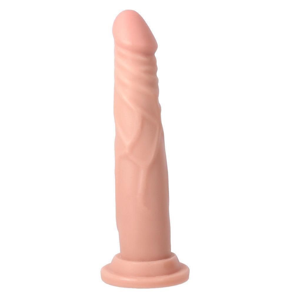 Get Real Flexible Realistic Vacuum Base Dildo
