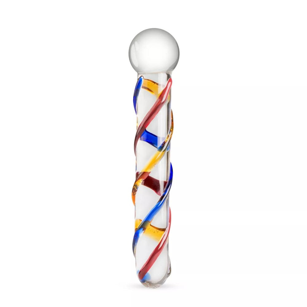 Gildo #10 Textured Glass Dildo