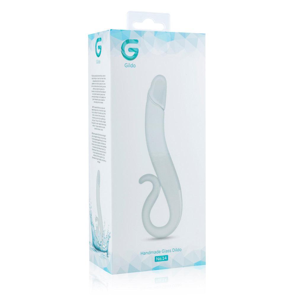 Gildo #14 Curved G&P-Spot Glass Dildo