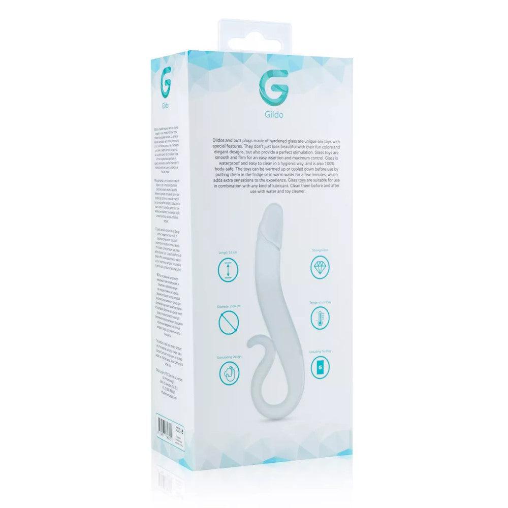 Gildo #14 Curved G&P-Spot Glass Dildo
