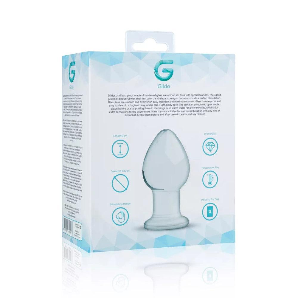 Gildo #26 Glass Butt Plug